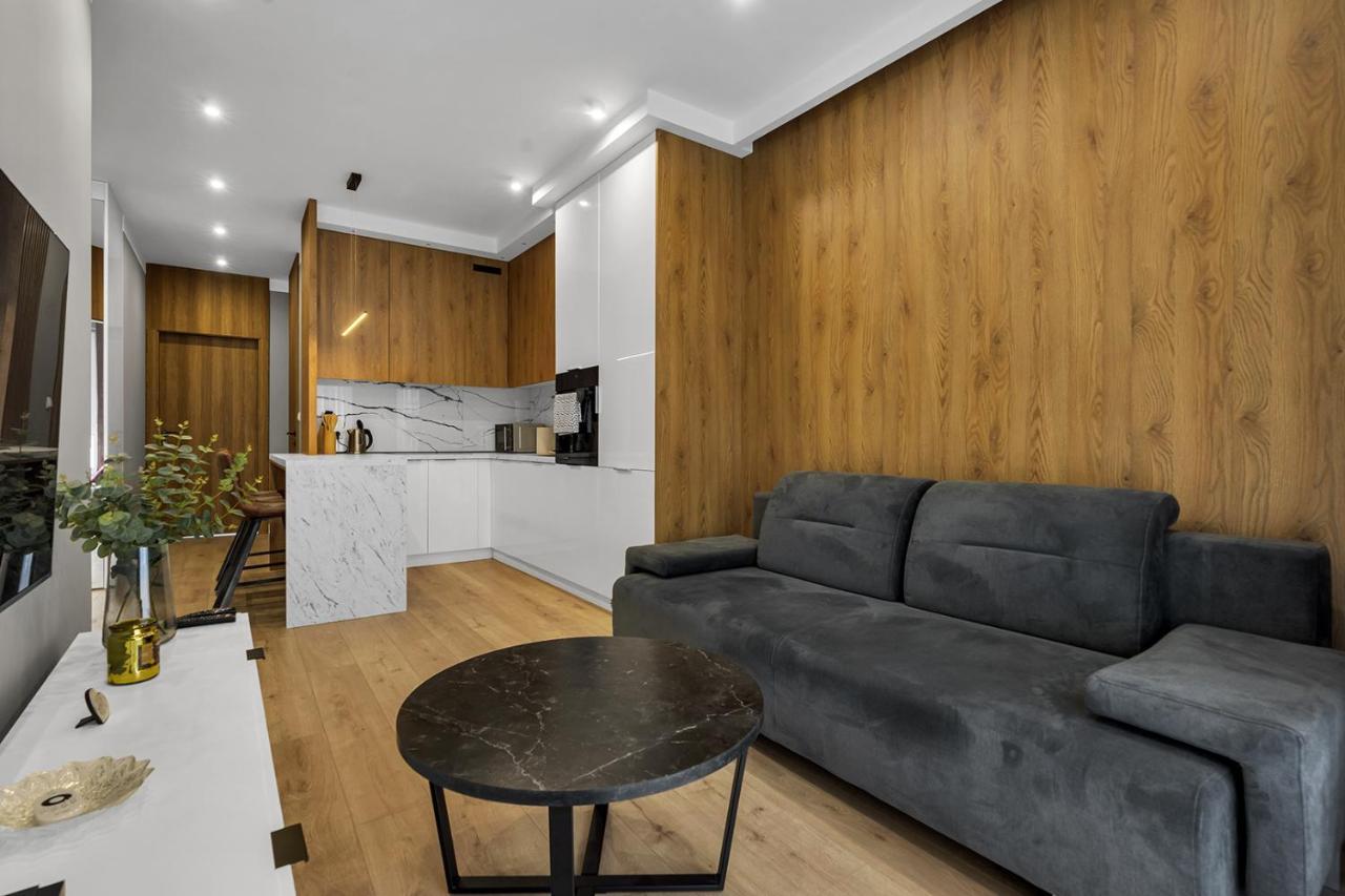 Lotnisko Chopina Modern Apartment Warschau Buitenkant foto